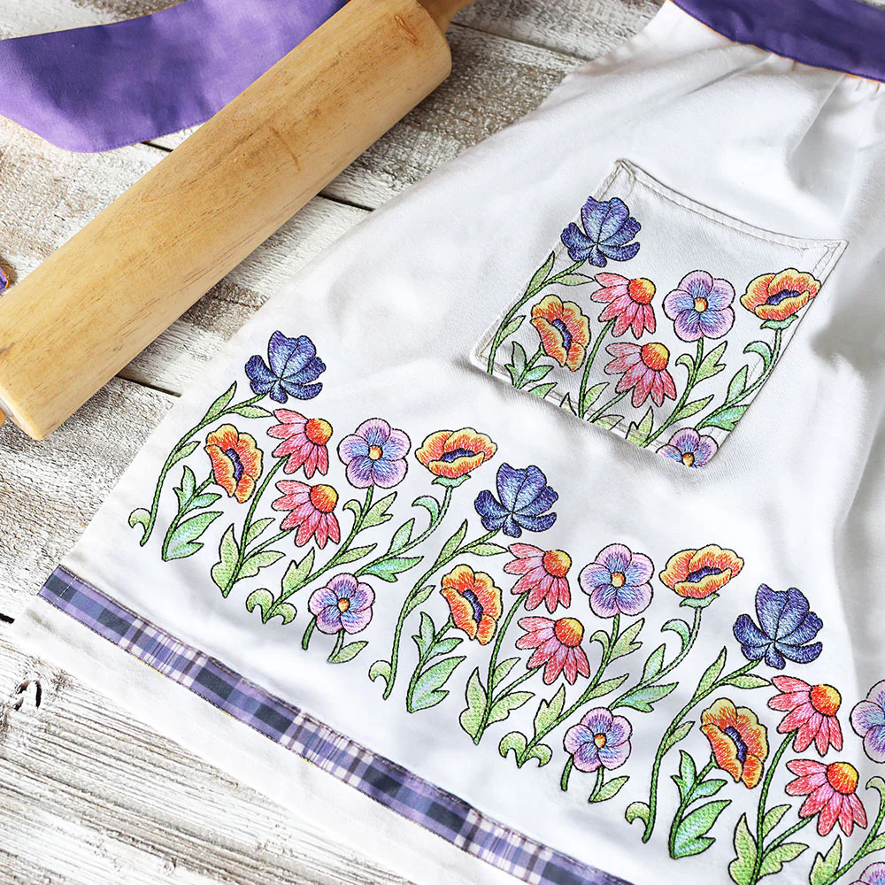 Color Theory Floral Square Border - Image 7