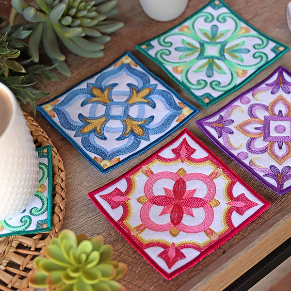 Color Theory Square Coasters Design Pack - Image 14