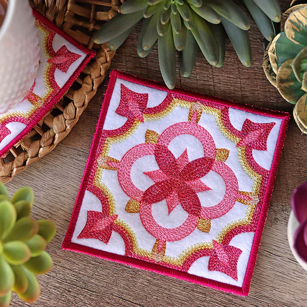 Color Theory Square Coasters Design Pack - Image 3