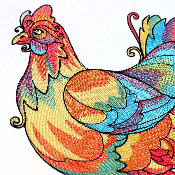 Color Theory Threads Hen - Image 6