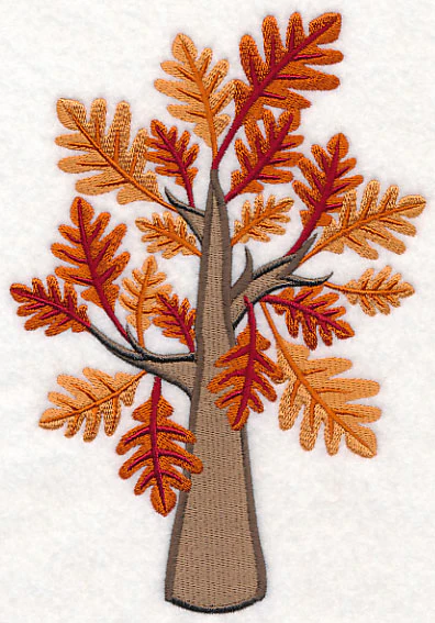 Colors of Fall - Oak Tree - Image 3