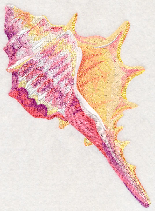 Conch Shell in Watercolor - Image 5