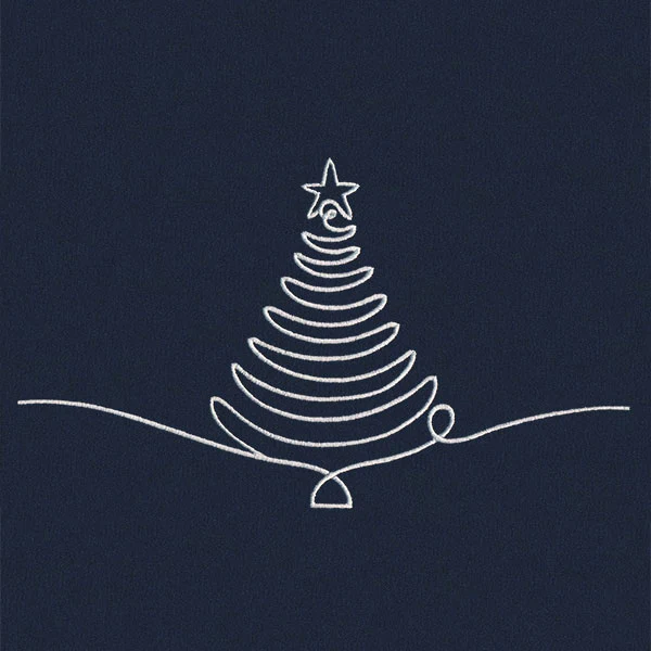Continuous Holiday Joy Border - Christmas Tree - Image 3