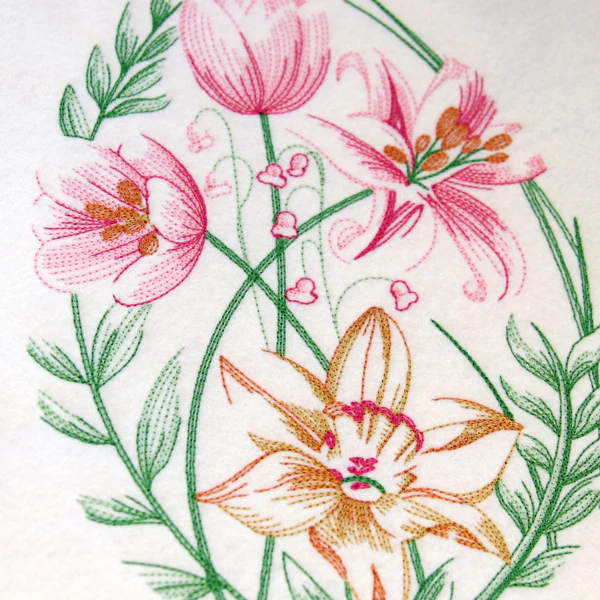 Contours of Beauty Easter Egg Flower Bouquet - Image 2