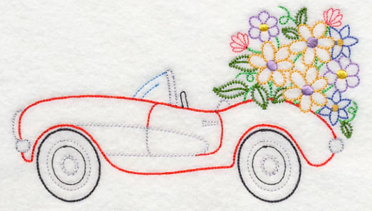Convertible in Bloom (Vintage) - Image 4