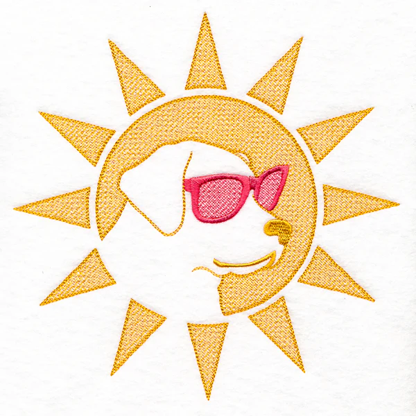 Cool Dog in the Sun (Embossed)