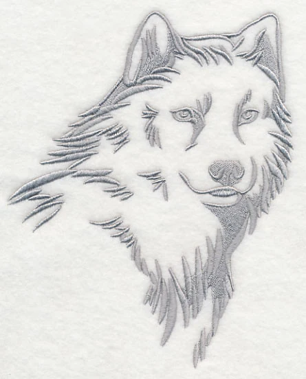 Cool Silhouette Wolf