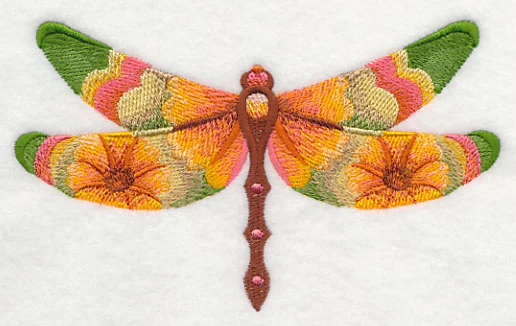 Cosmos Dragonfly in Watercolor - Image 3