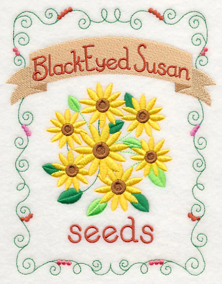 Country Charm Seed Packet - Black-eyed Susan - Image 3
