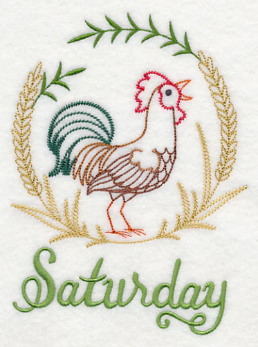 Country Chicken on Saturday (Vintage) - Image 3