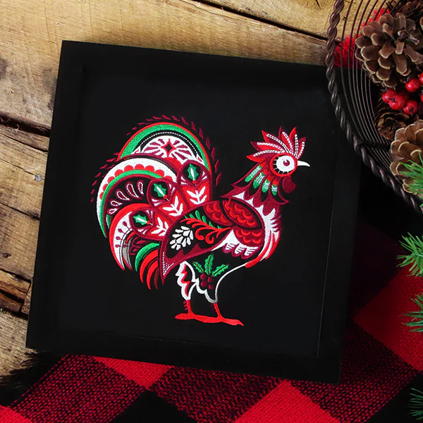 Country Christmas Rooster - Image 6