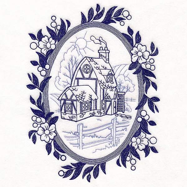Country Cottage Cameo