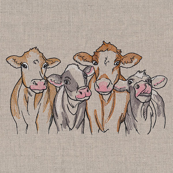 Country Cow Border - Image 5