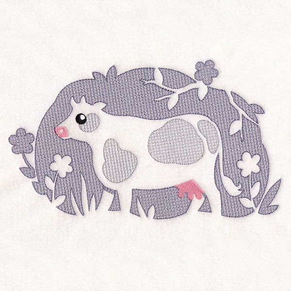 Country Cow (Embossed) - Image 4