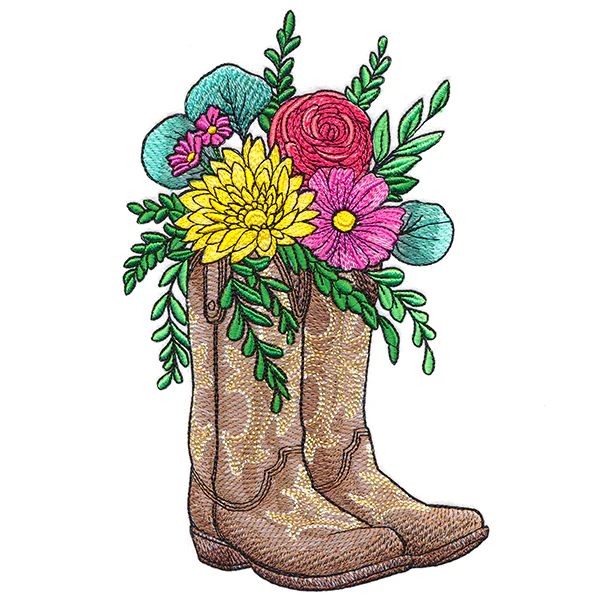 Country Cowboy Boots Bouquet - Image 3