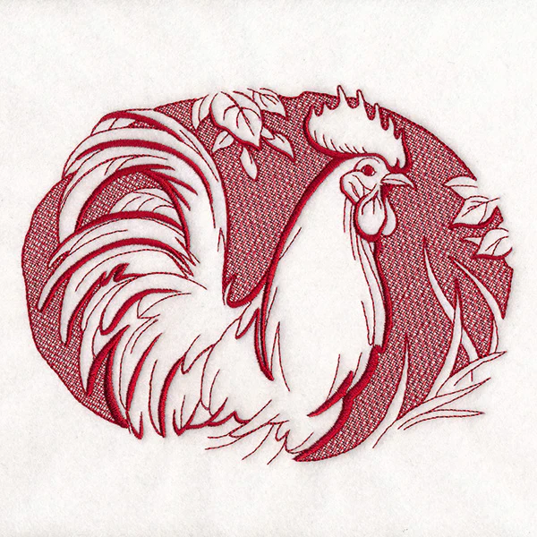 Country King Rooster (Embossed) - Image 3