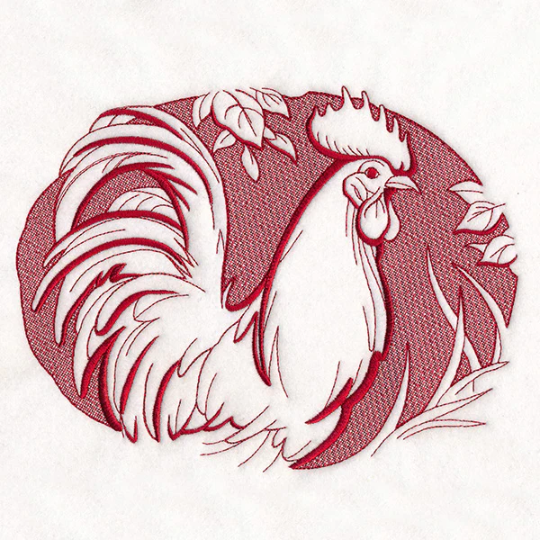 Country King Rooster (Embossed) - Image 4