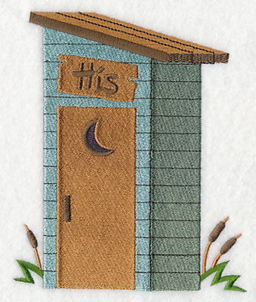 Country Outhouse - His - Image 3