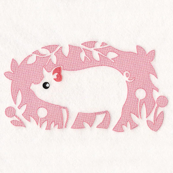 Country Pig (Embossed) - Image 5