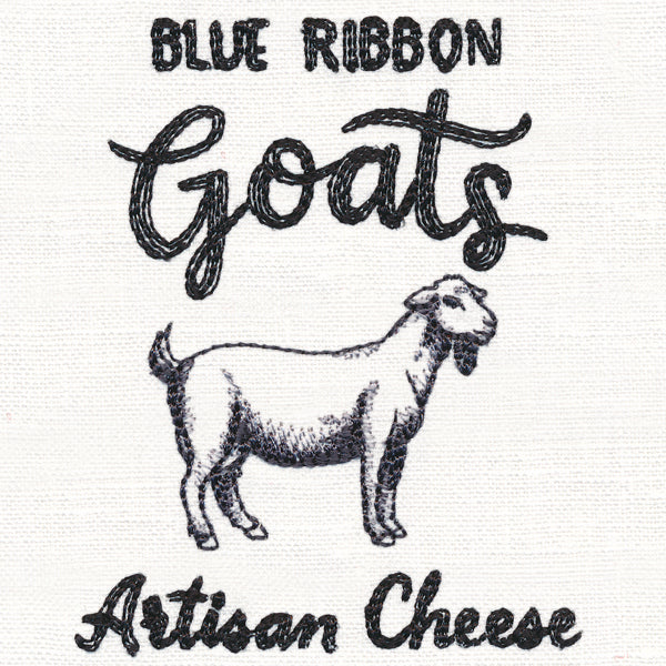 County Fair Sign - Blue Ribbon Goats - Image 4