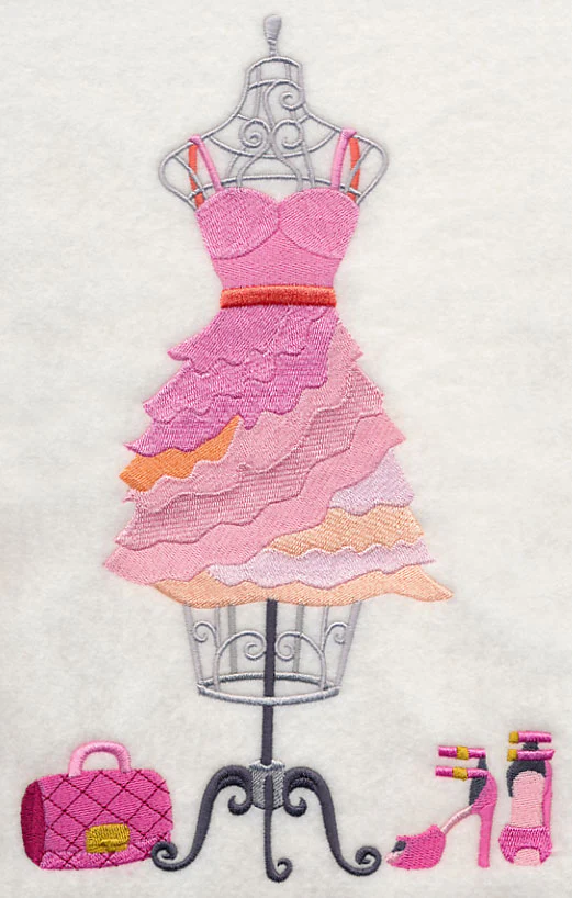 Couture Dress Form - Layered Dress