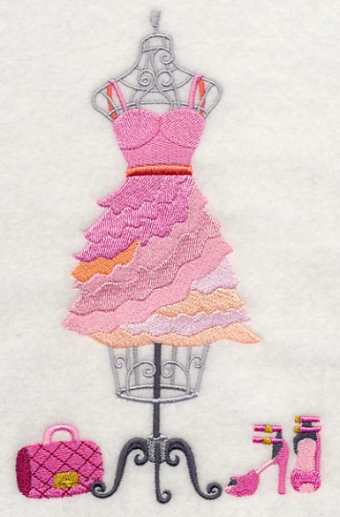 Couture Dress Form - Layered Dress - Image 3