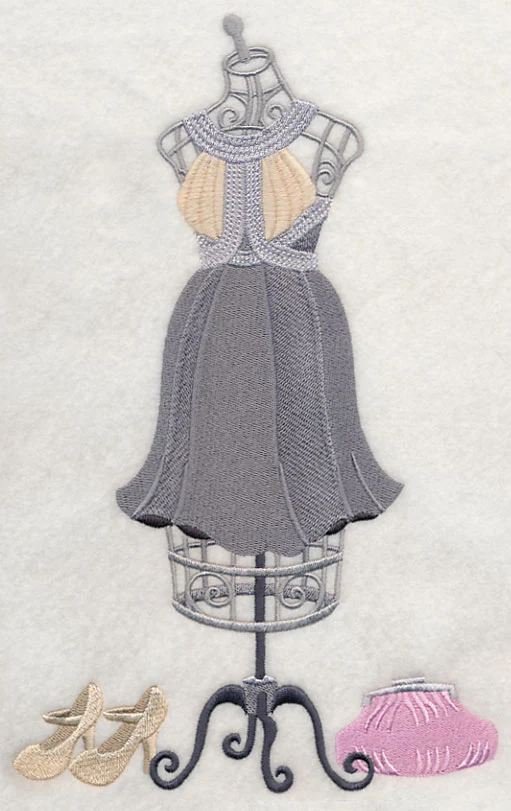 Couture Dress Form - Scoopneck Dress