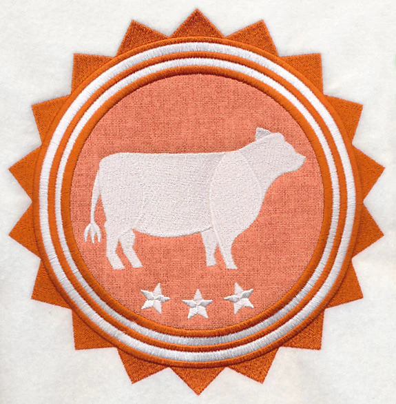 Cow Stamp (Applique) - Image 6