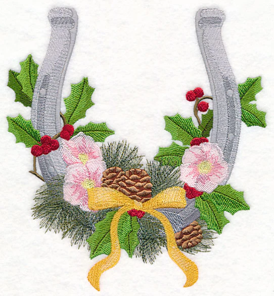 Cowboy Christmas Horseshoe - Image 5