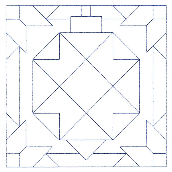Cozy Christmas Quilting Square - Ornament (Double Run) - Image 6