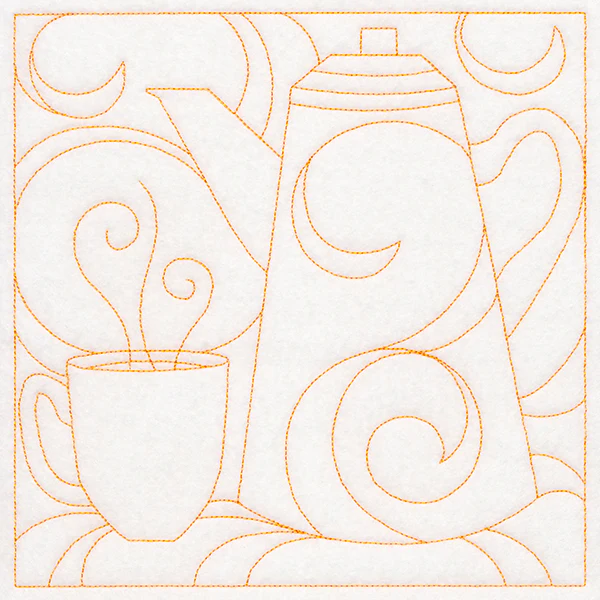 Cozy Kitchen Quilting - Coffee Pot (Double Run) - Image 6