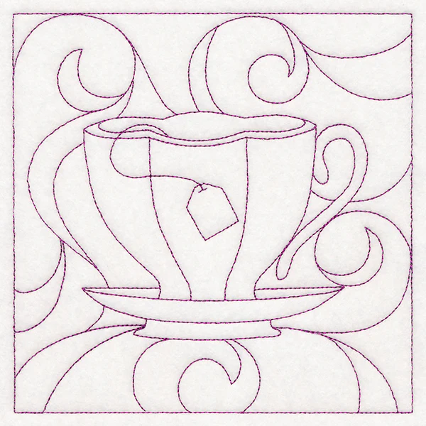 Cozy Kitchen Quilting - Teacup (Double Run) - Image 3