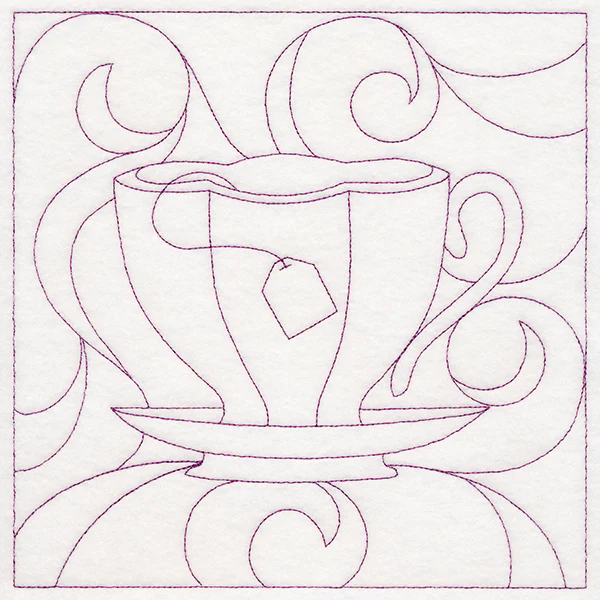 Cozy Kitchen Quilting - Teacup (Double Run) - Image 6