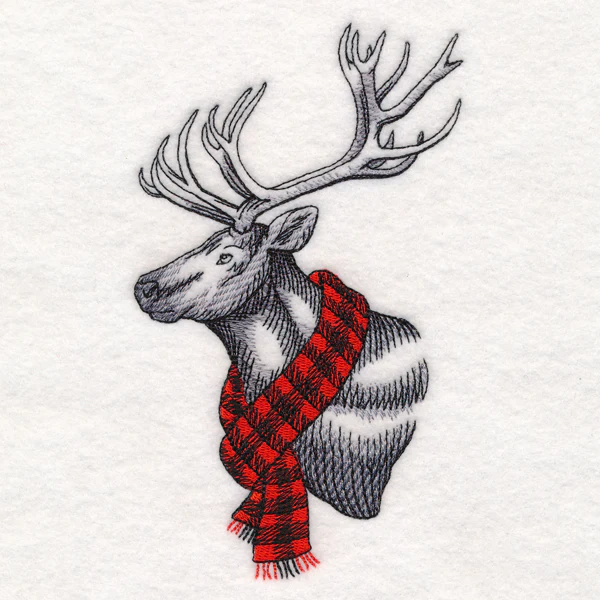Cozy Scarf Reindeer - Image 4