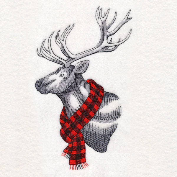 Cozy Scarf Reindeer - Image 5
