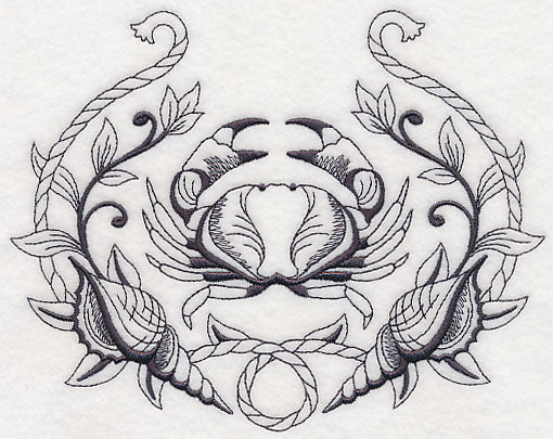 Crab and Seashell Laurel - Image 3