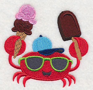 Crab in Sunglasses - Image 2
