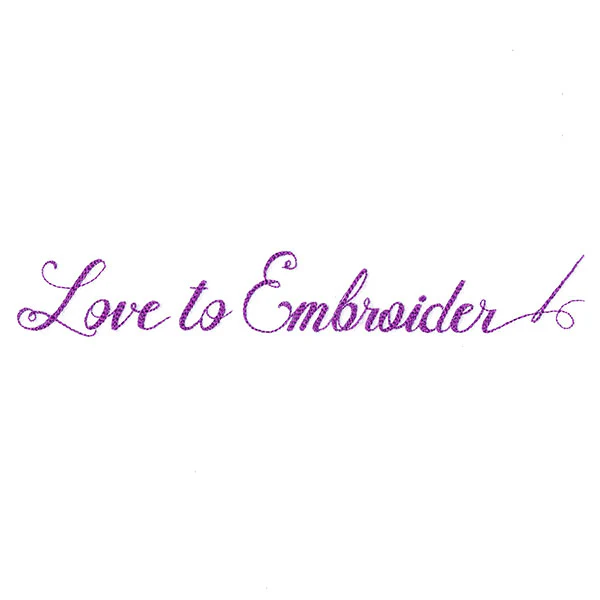 Crafty Calligraphy - Love to Embroider - Image 3