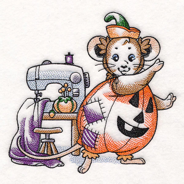 Crafty Halloween Mouse - Image 5