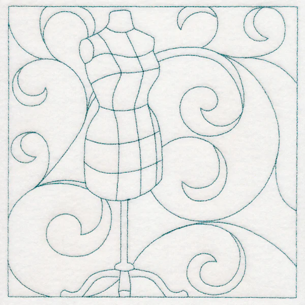 Crafty Quilting - Dress Form (Double Run) - Image 6