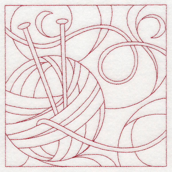 Crafty Quilting - Knitting (Double Run) - Image 3