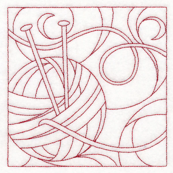 Crafty Quilting - Knitting (Double Run) - Image 4