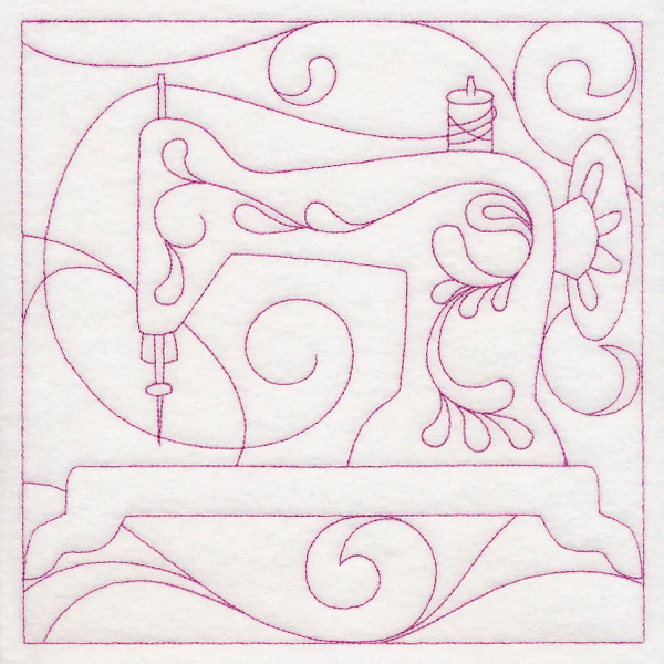 Crafty Quilting - Sewing Machine (Double Run)