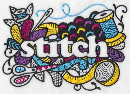 Crafty Stitch (Blackwork) - Image 3
