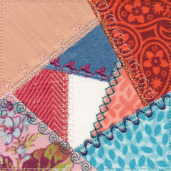 Crazy Quilt Block 1 (In-the-Hoop) - Image 5