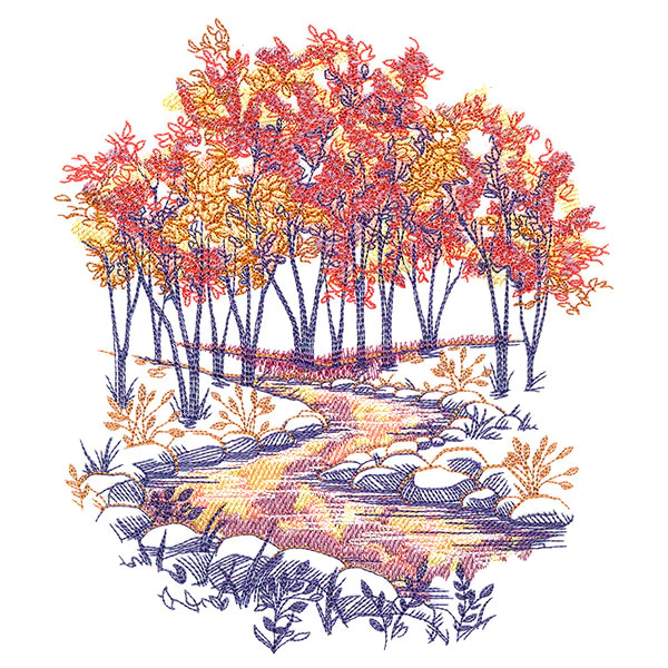 Crisp Fall Reflections