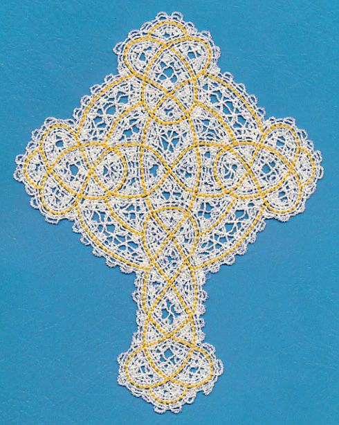 Cross and Circle (Battenburg Lace)