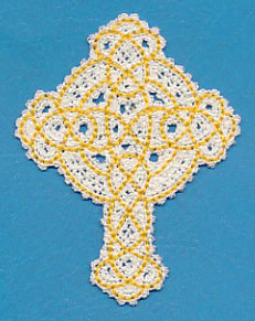 Cross and Circle (Battenburg Lace) - Image 4