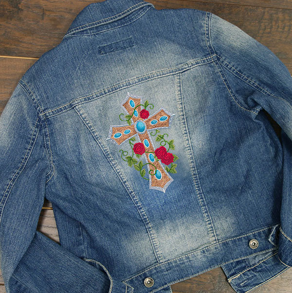 Cross and Winding Roses - Image 7