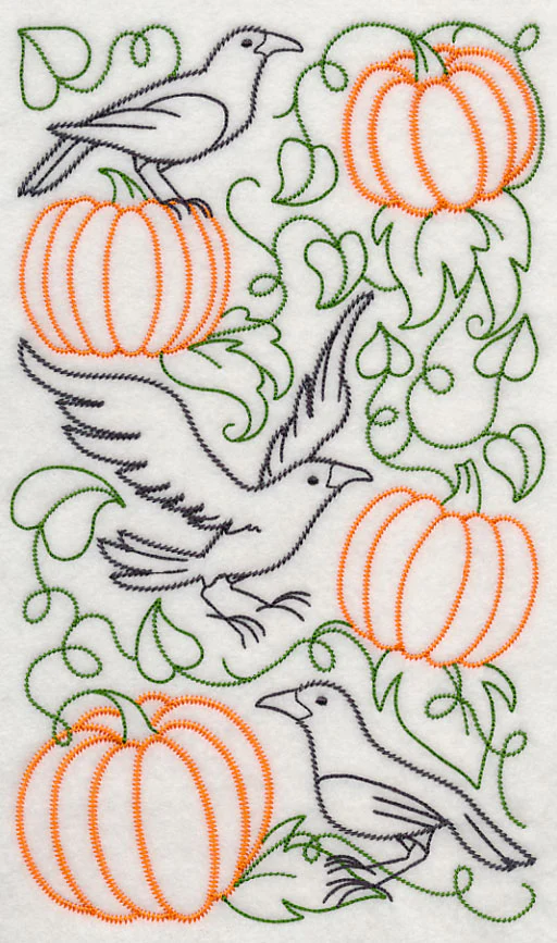 Crow and Pumpkin Medley (Vintage) - Image 5